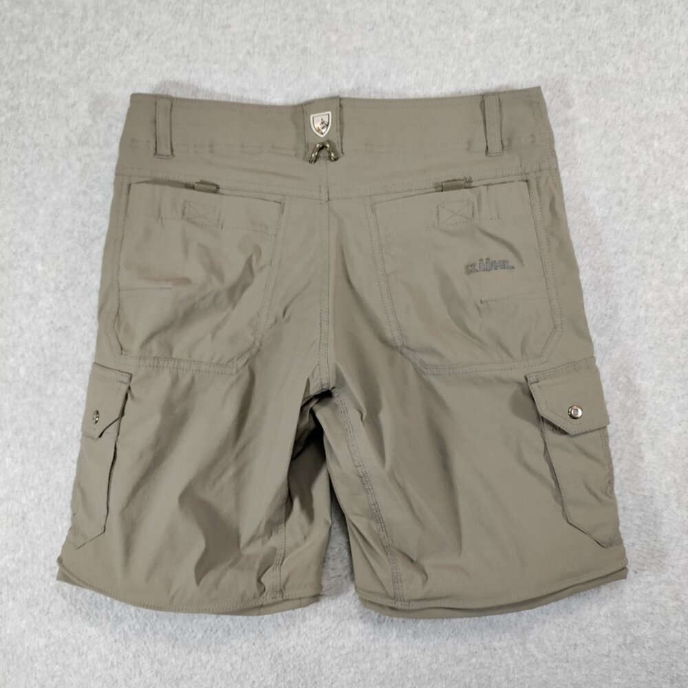Kuhl Renegade SHORTS ONLY Mens 30 Brown Cargo Stretch Nylon 8in Inseam Hiking - Picture 2 of 11